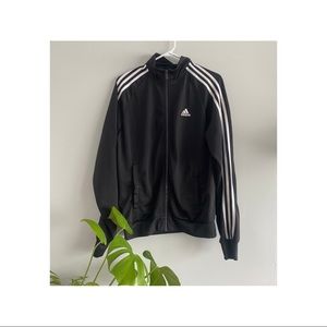 Adidas zip up Sweater Black mens small